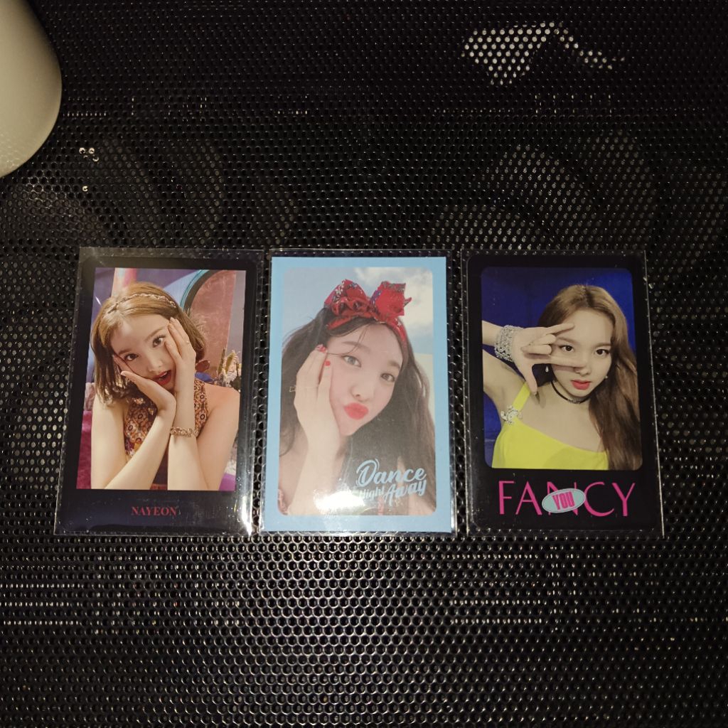 Photocard PC Nayeon TWICE Official Fancy More & More Dance the Night Away