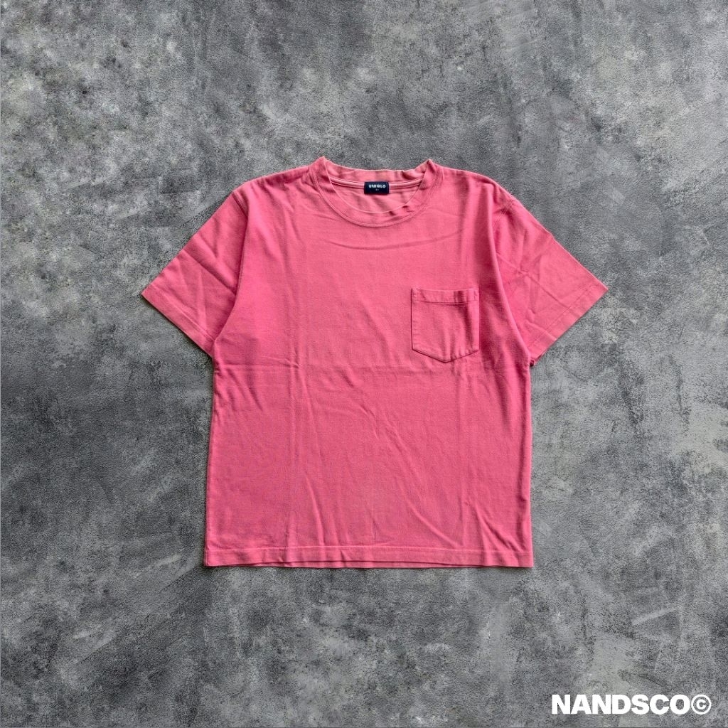 2000s UNIQLO Pocket Tshirt - Pink