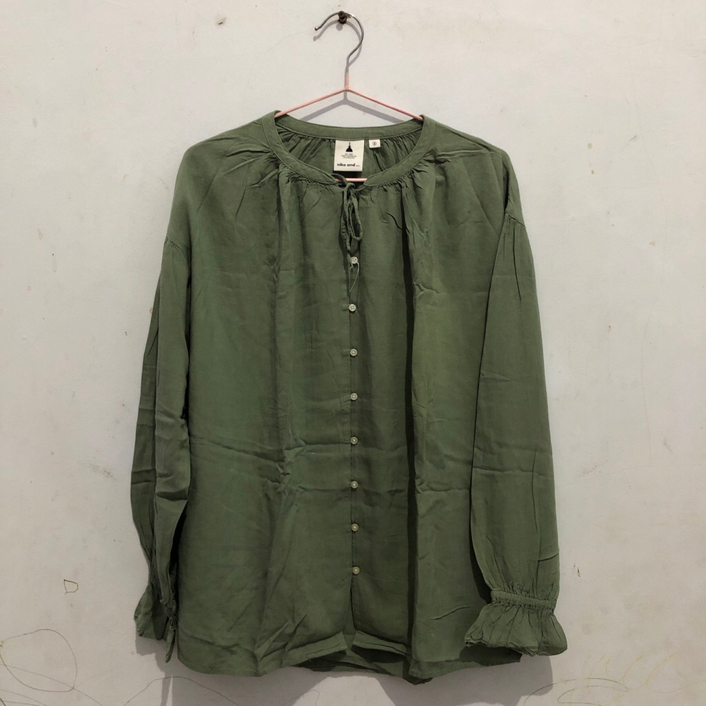 Niko and Blouse Lengan Balon