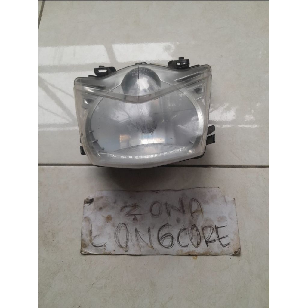 reflektor lampu depan beat karbu 2012 original copotan