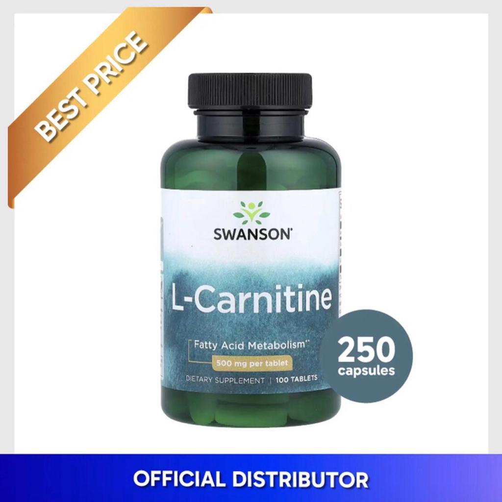 Swanson Vitamins L-Carnitine 500 mg 100 caps
