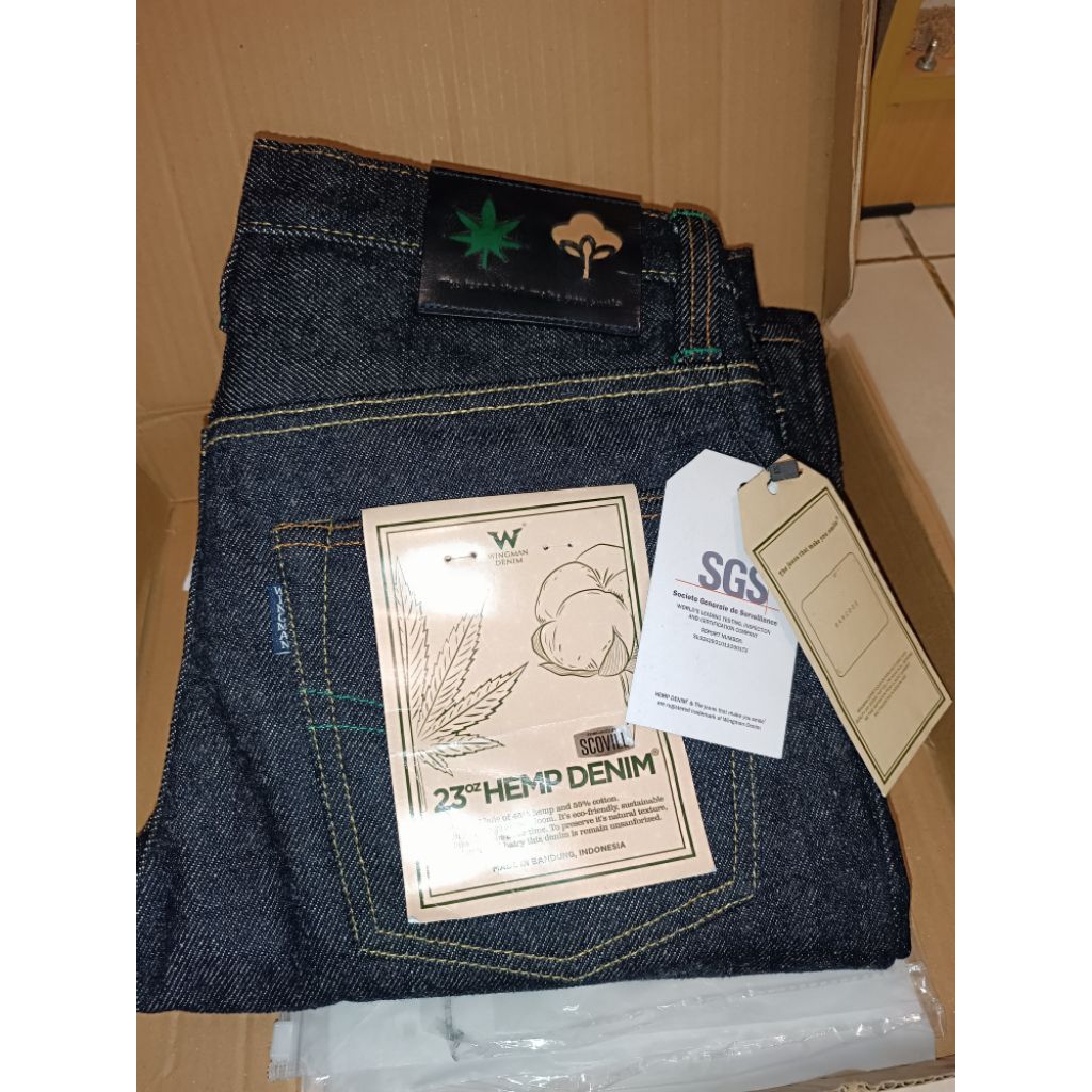 Wingman denim Hemp Denim 23Oz 31