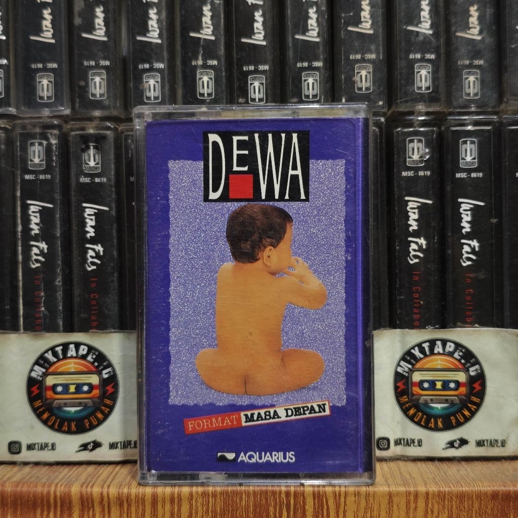 Kaset - Dewa 19 - Format Masa Depan - Radio Tape - Kaset Pita - Radio - Pemutar Kaset - Retro - Clas