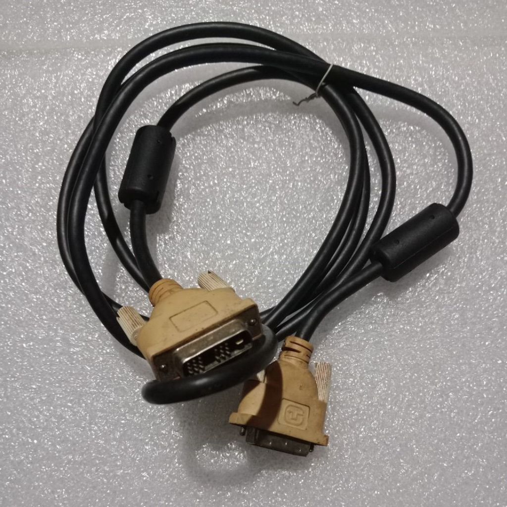 Kabel Monitor Dvi To Dvi original bawaan Monitor Acer 24+1 pin