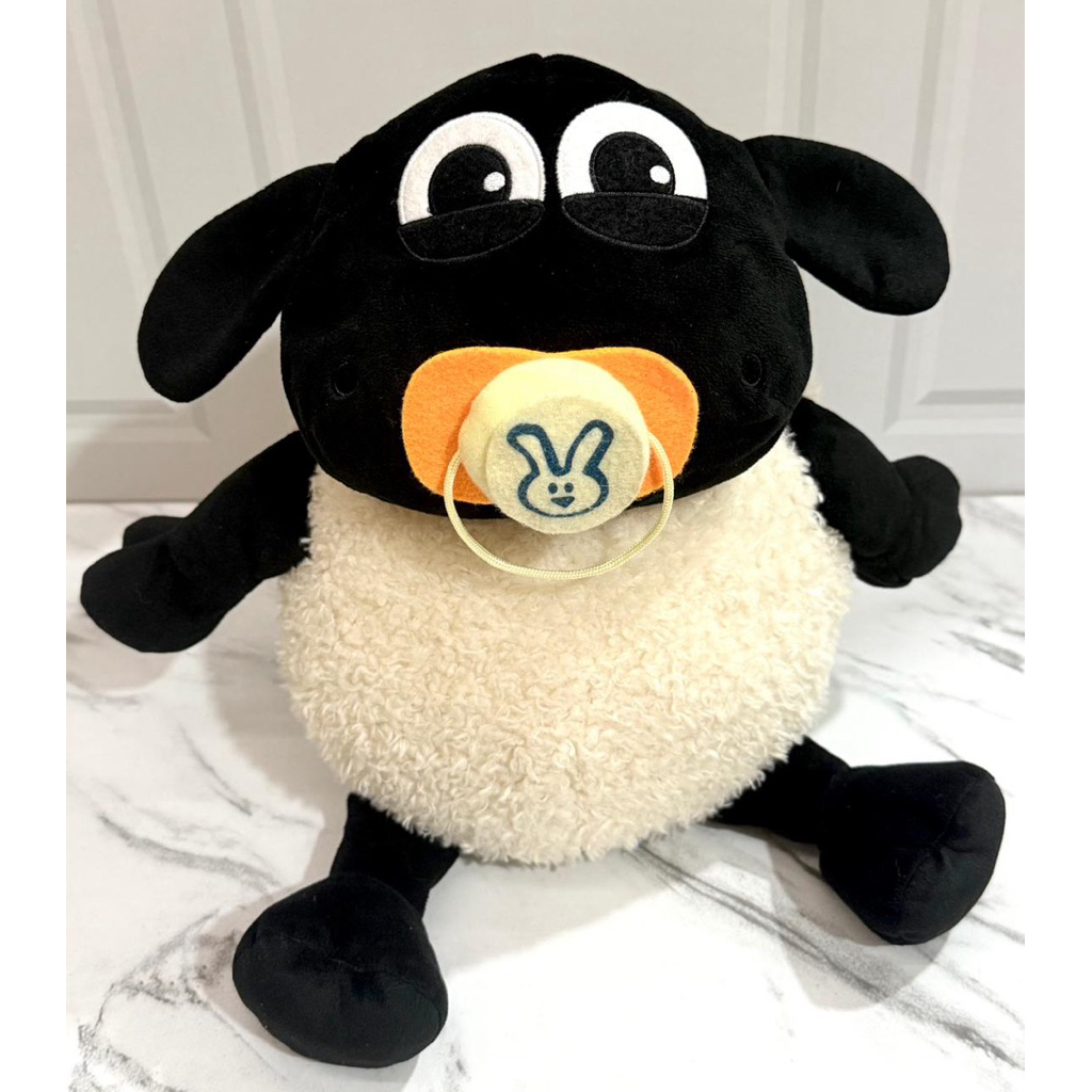 Boneka Plushie Timmy Dot from Timmy Time Fluffy Shaun the Sheep