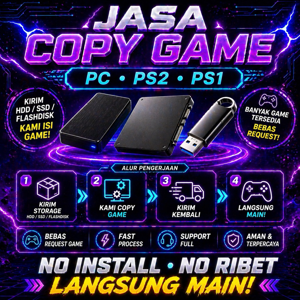 Jasa Isi Game PC