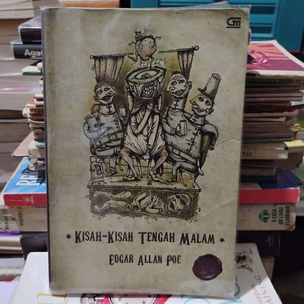 Preloved Buku Kisah-Kisah Tengah Malam - Edgar Allan Poe (Original)
