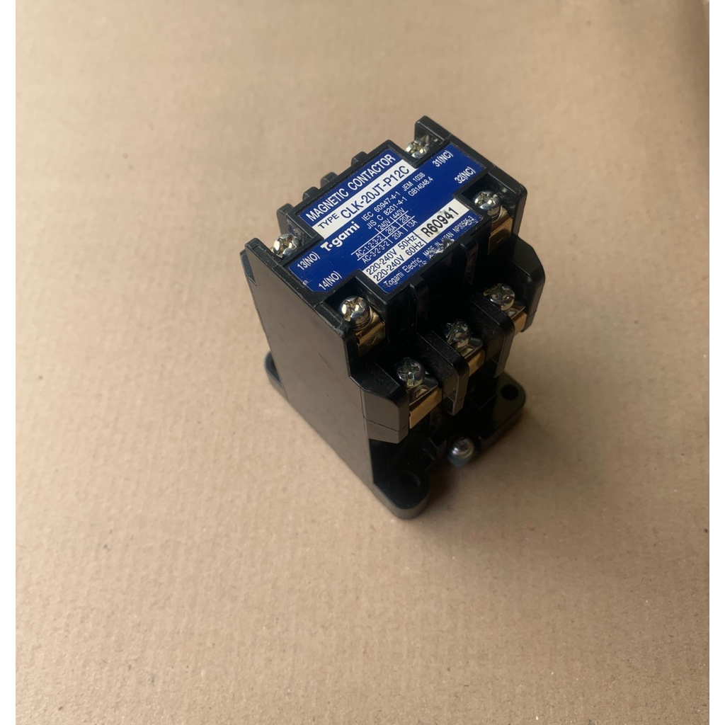 Magnetic Contactor CLK-20J-P6 Togami Original