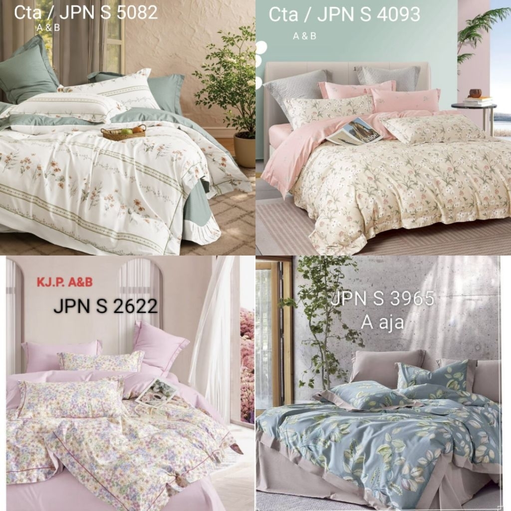 BEDCOVER + SPREI KATUN JEPANG ORI