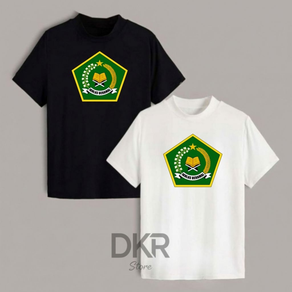 Kaos KEMENTERIAN AGAMA Baju Tshirt KEMENTERIAN AGAMA Kaos Oblong KEMENTERIAN AGAMA uk S - 3XL