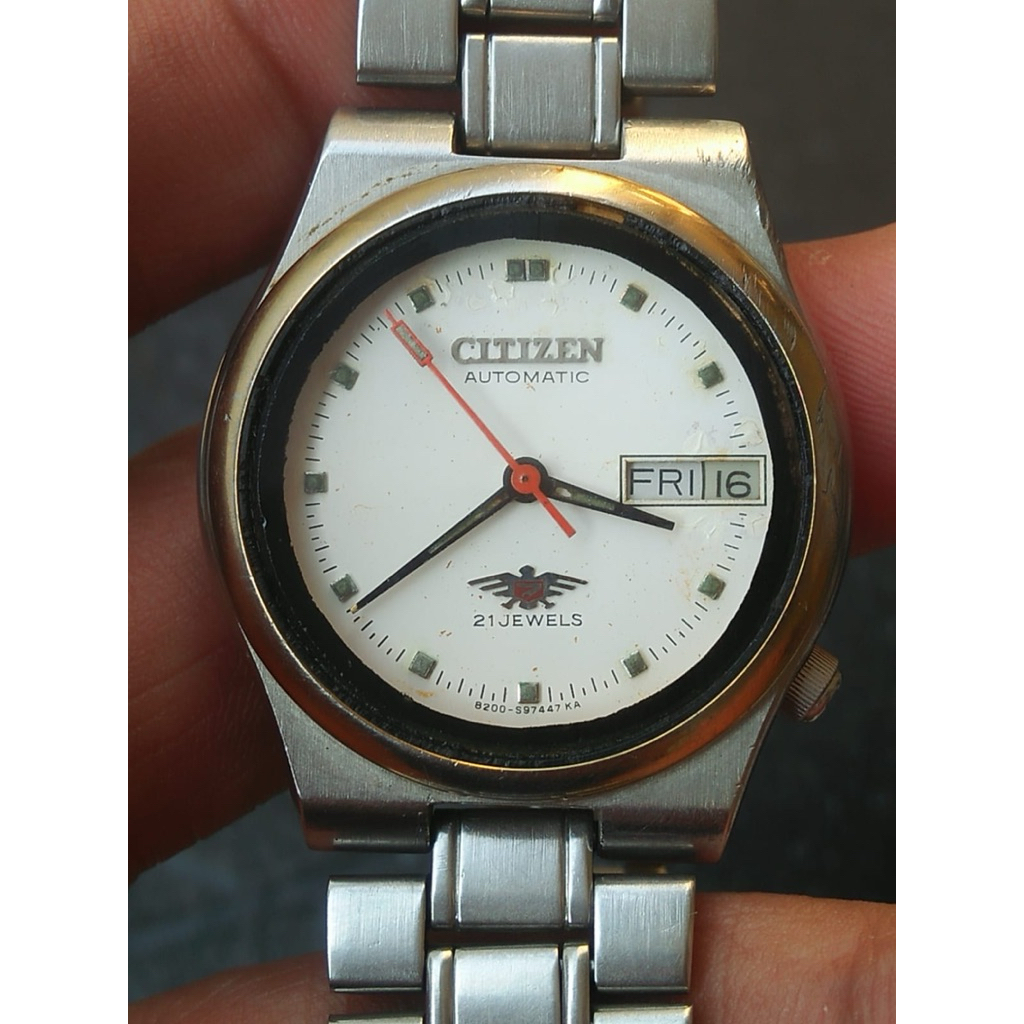 JAM TANGAN WANITA CEWEK ORIGINAL AUTOMATIC OTOMATIS CITIZEN