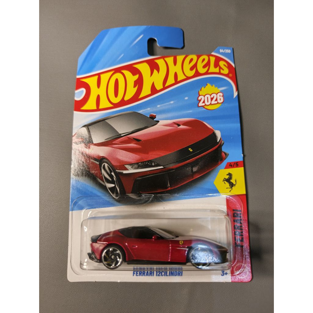 HOT WHEELS FERARRI 12 CILINDRI