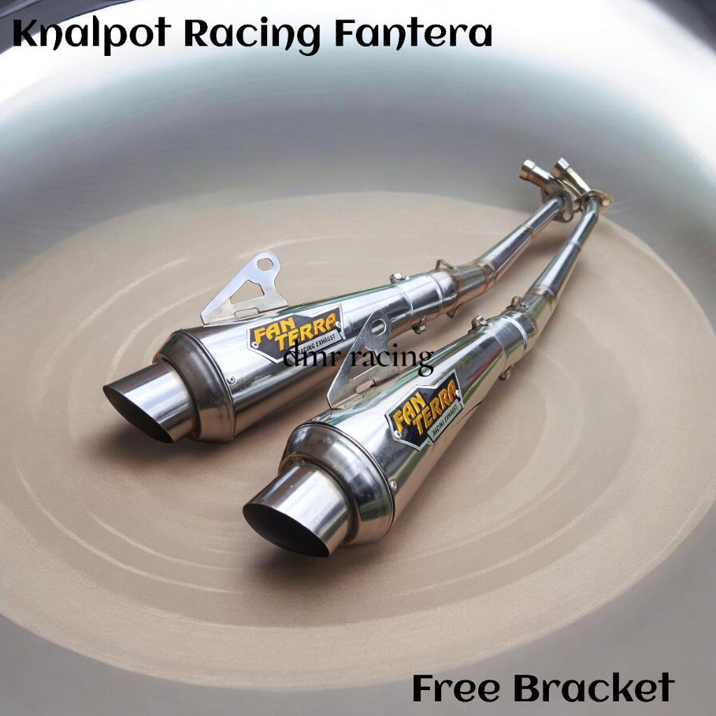 Knalpot Racing Fantera Supra Jupiter Karisma Vega Shogun Astrea Grand Blade