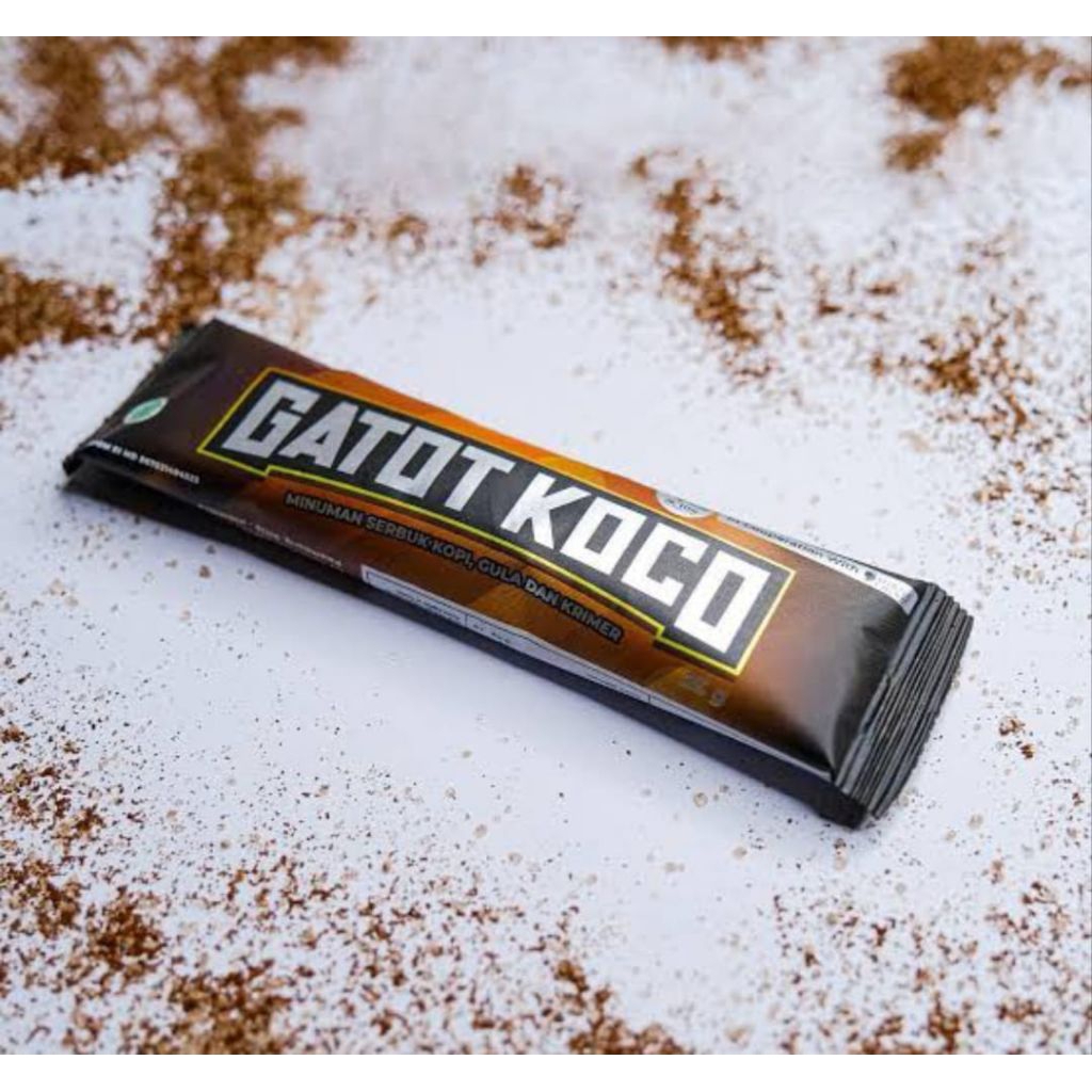 Kopi Gatot koco 1 box isi 5 sachet untuk pria Bpom, Halal  Mujarab