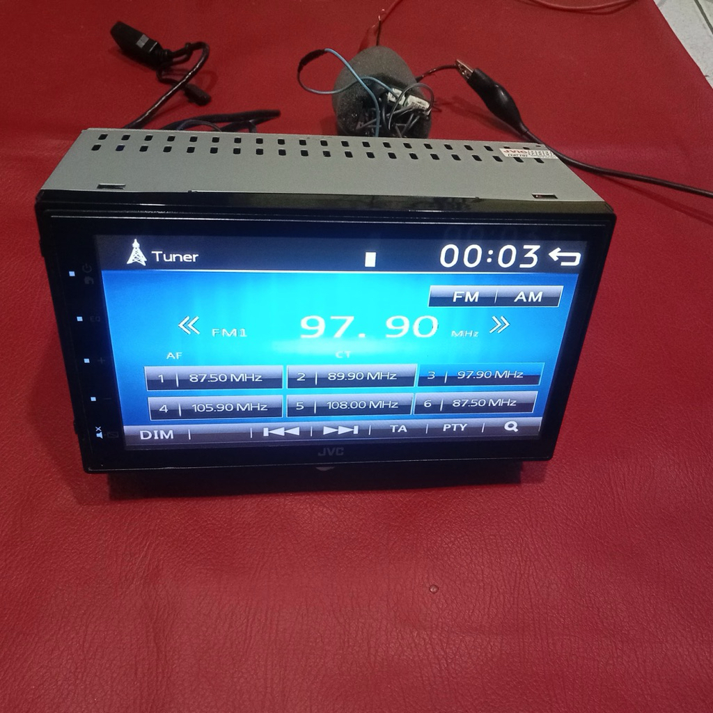 Head Unit Ignis JVC KW-M24BT Doubledin