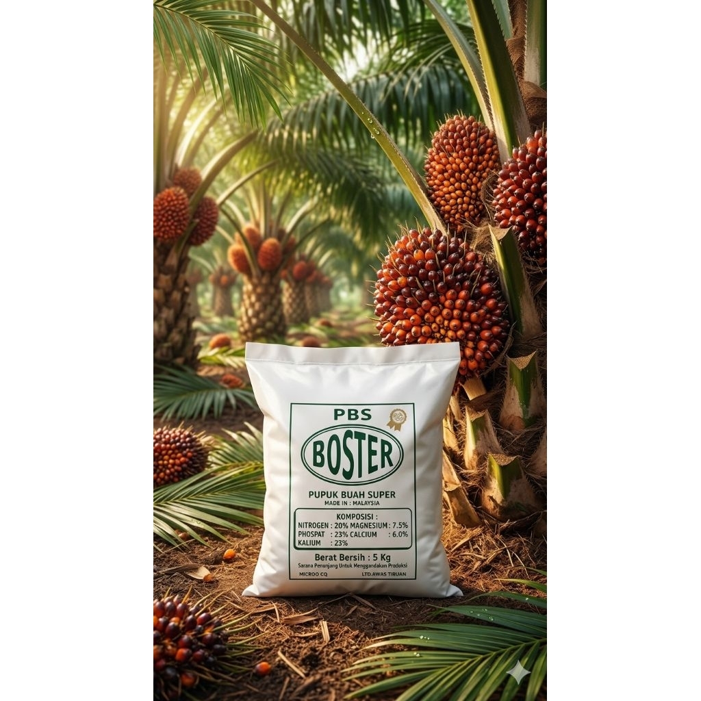 Pupuk boster super sawit kelapa 5kg