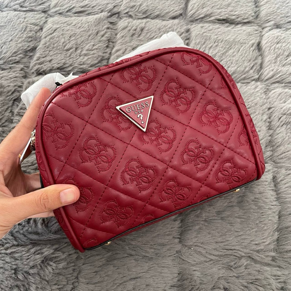 GUESS ADELASIA CAMERA CROSSBODY BAGS