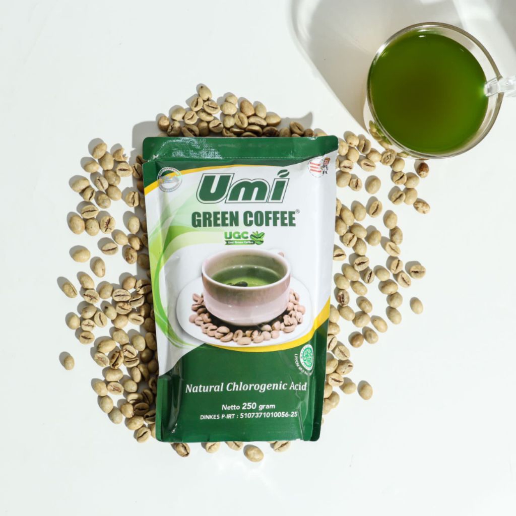 Umi Green Coffee original kopi herbal kopi hijau 250gr