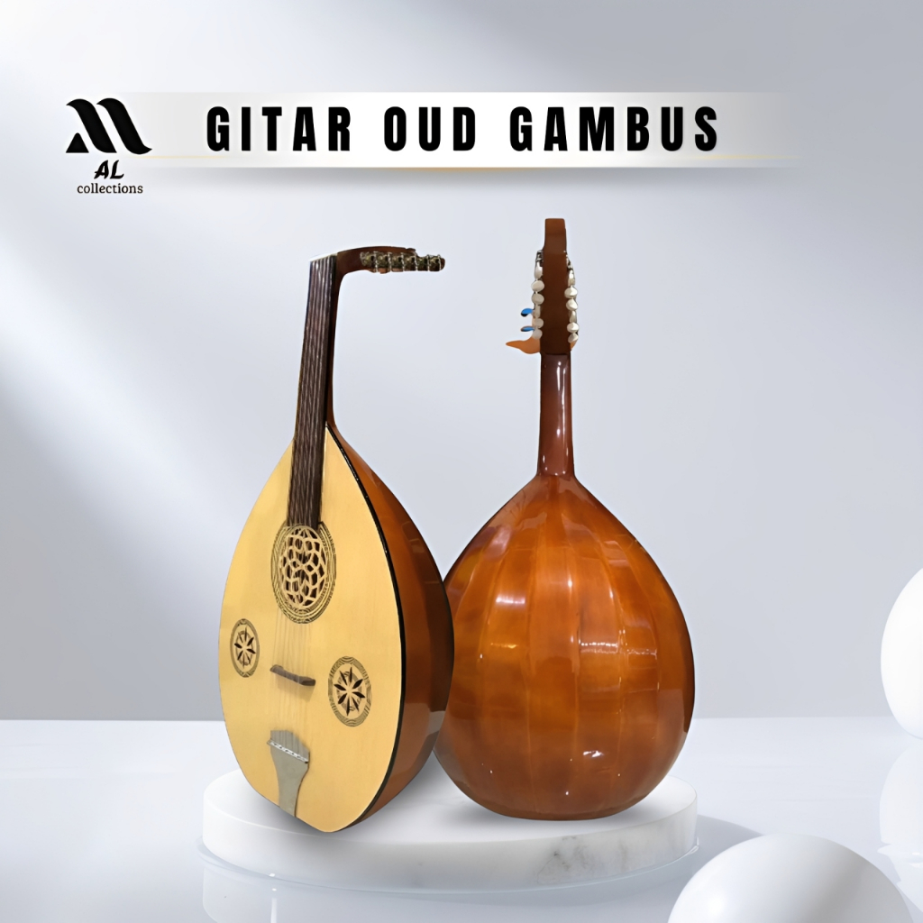 GITAR OUD GAMBUS ELEKTRIK AQUALIZER PACKING KAYU