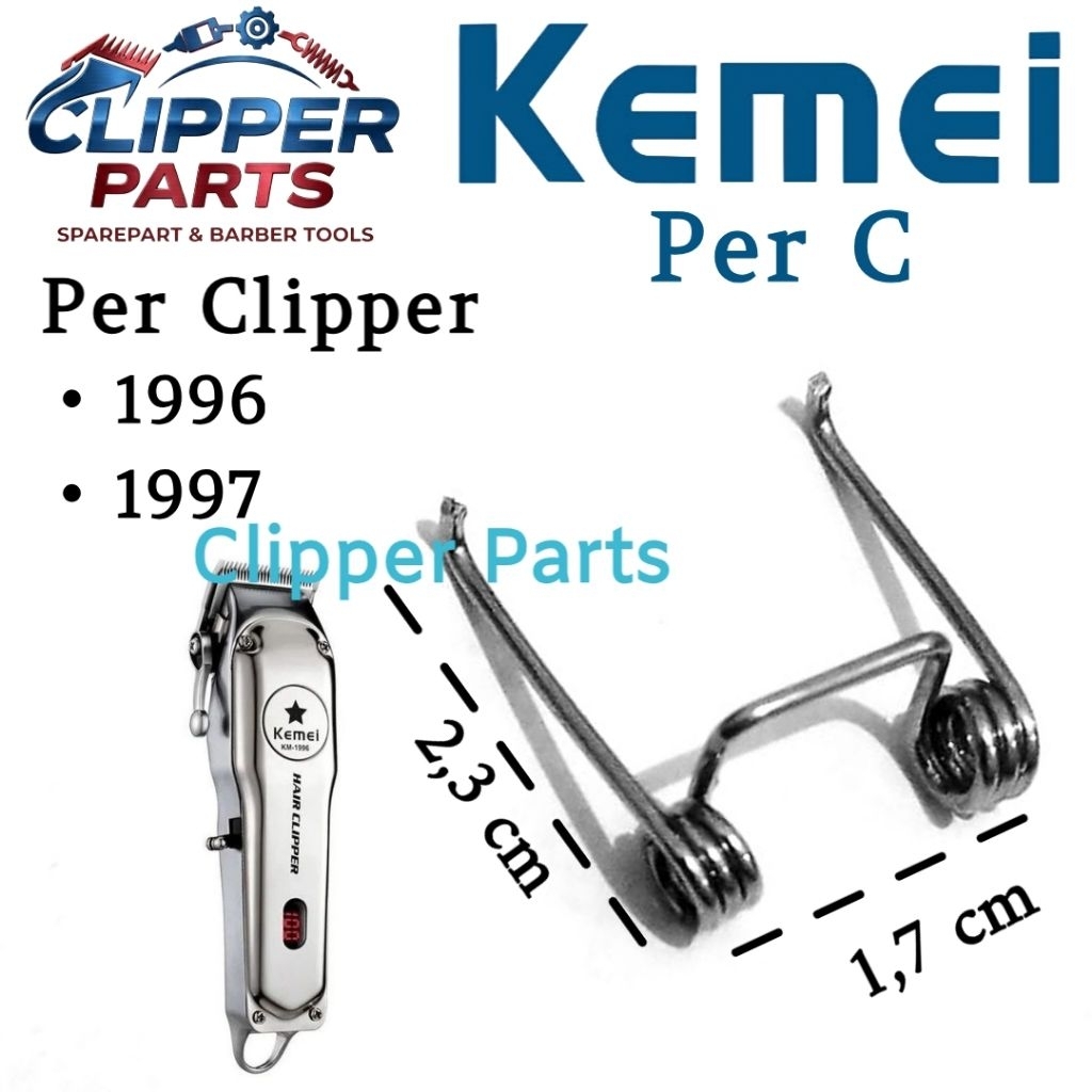 Per Kemei 1996 1997 Dudukan Pisau Mesin Cukur Kemei