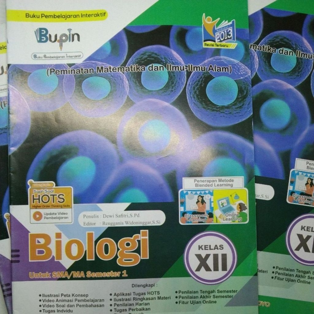 LKS SMA MA BIOLOGI KELAS 12 SEMESTER 1 KURIKULUM 2013