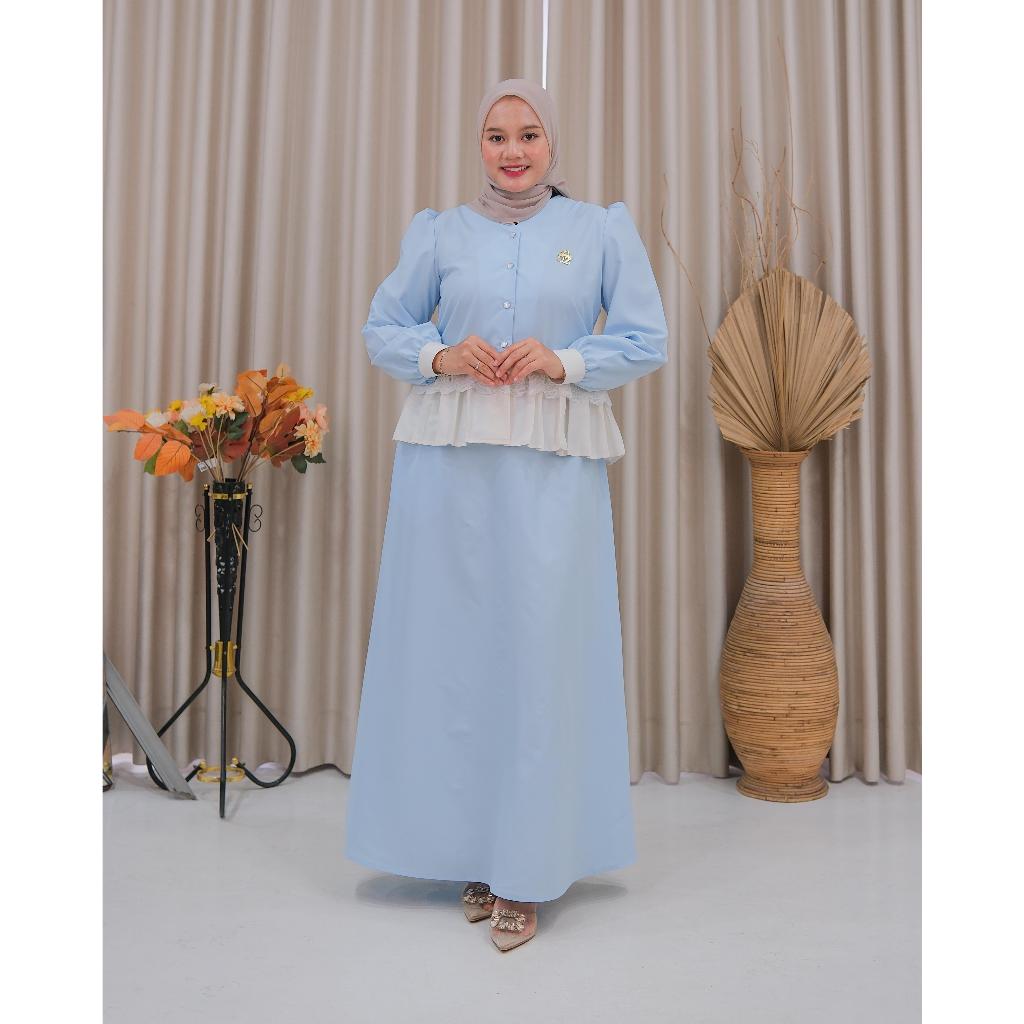 Gwenza - Luvena Setelan Rok Casual - Muslim Wanita