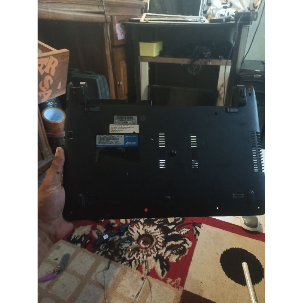 casing Bawah laptop Asus X401u