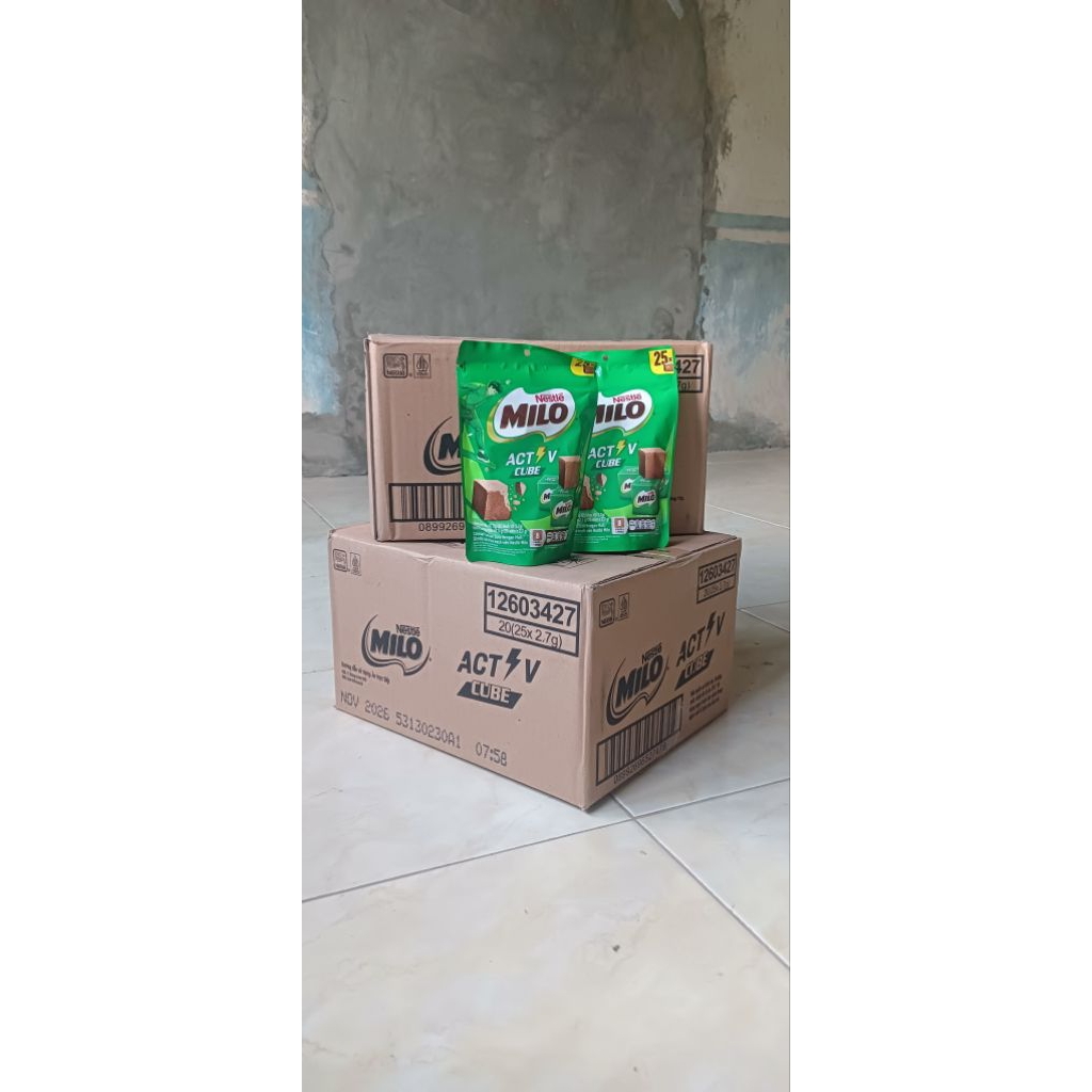 Permen Milo cube isi 100 pcs