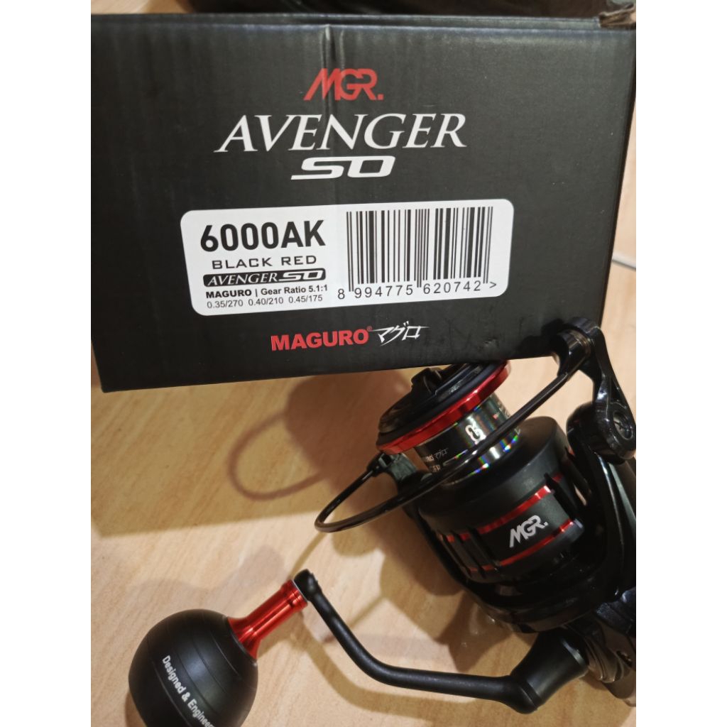 Reel Maguro Avenger SO 6000/power handle