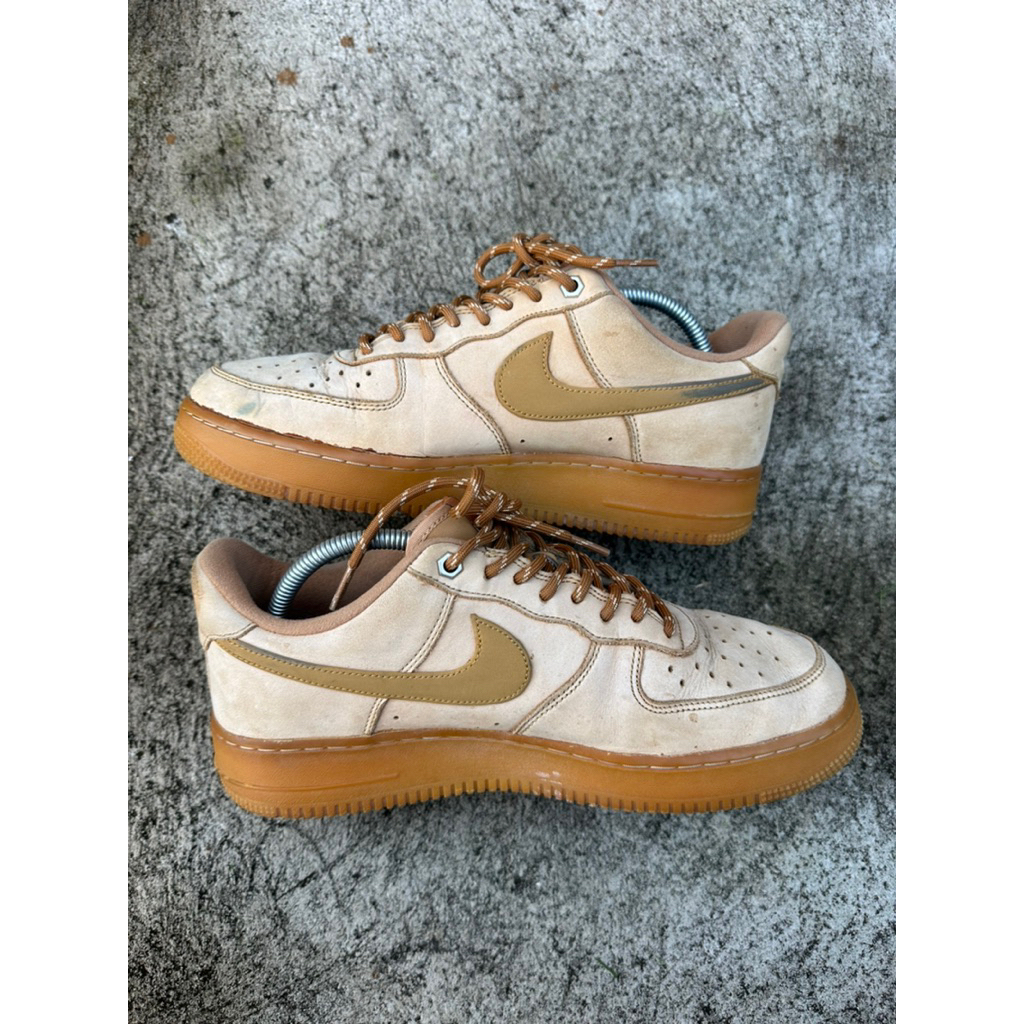 sepatu nike air force 1 size 43 insole 27.5cm brown