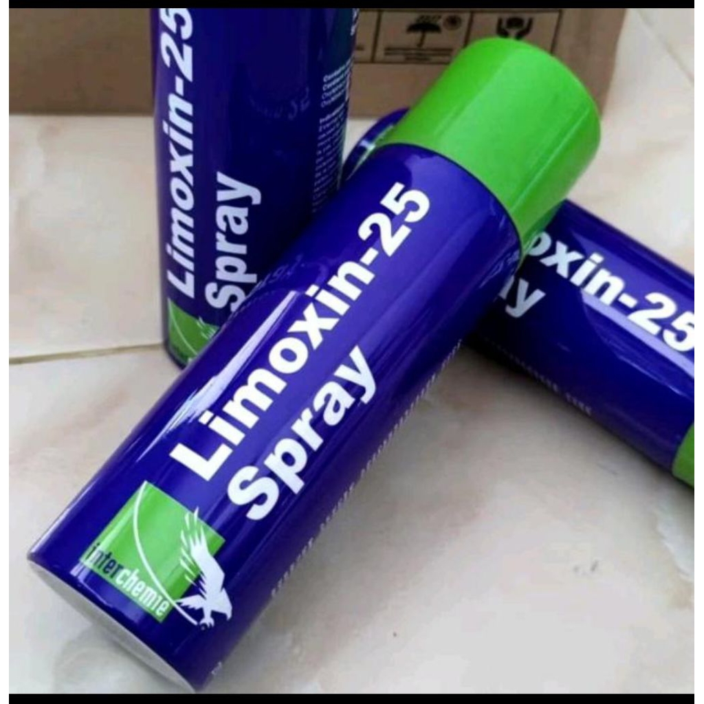 Spray Antibiotik Limoxin 25ml untuk Mengobati Luka Hewan