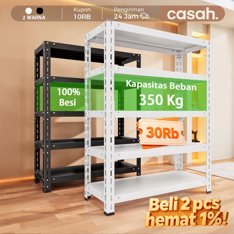 Casah Rak Besi Rak Besi Siku 5 Susun Rak Aquarium Rak Serbaguna Rak Besi Siku Rak besi Rak Barang Ra