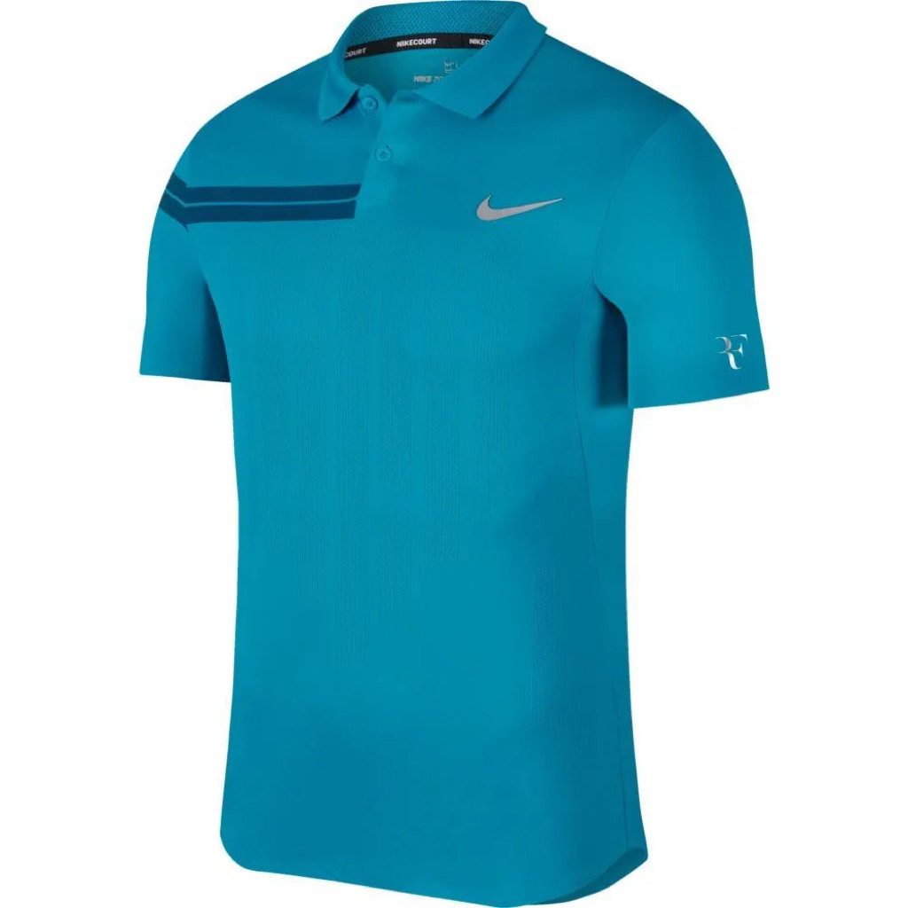 Baju Tenis Tennis NikeCourt Adv Zonal Cooling Roger Federer