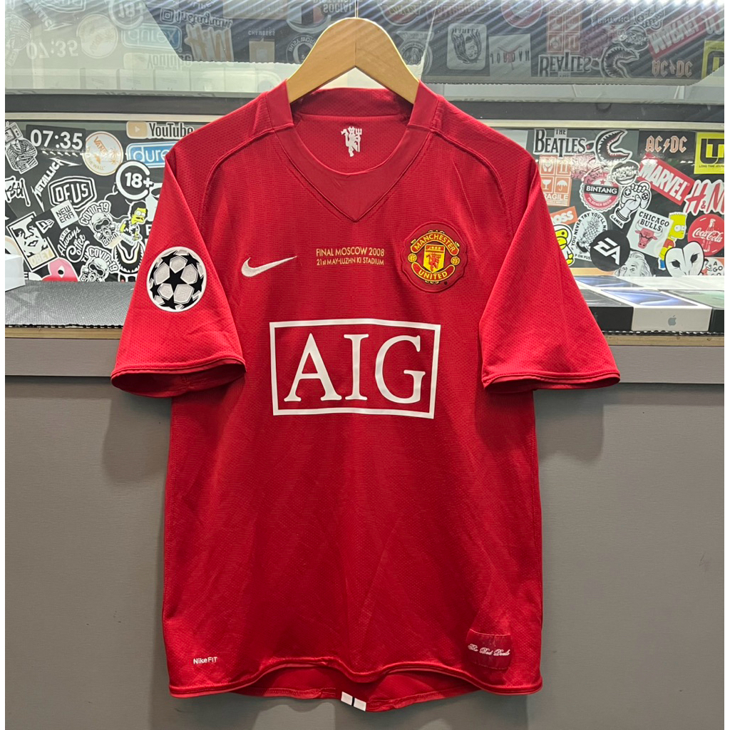 Jersey Mu 2008 UCL winer ronaldo