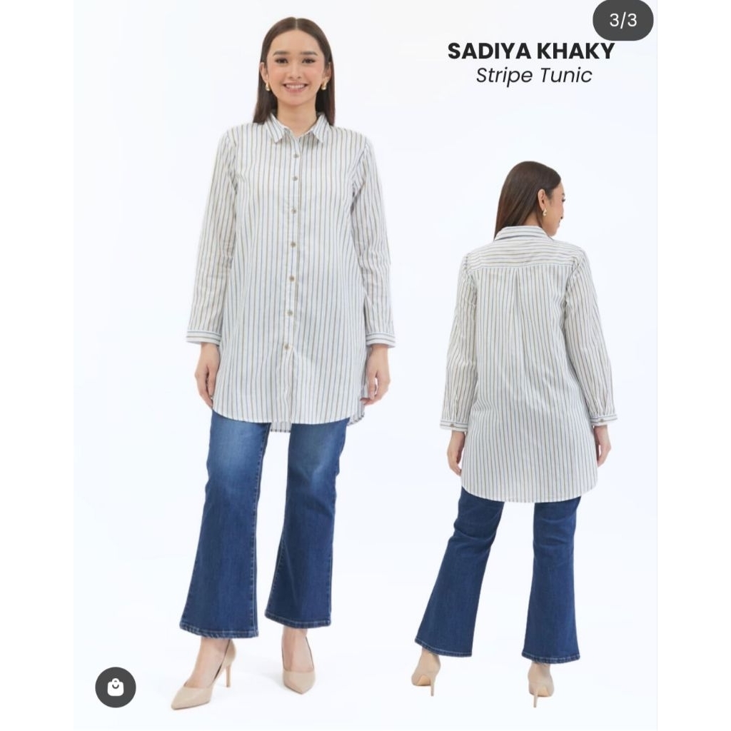 Tunik geela sadiya garis