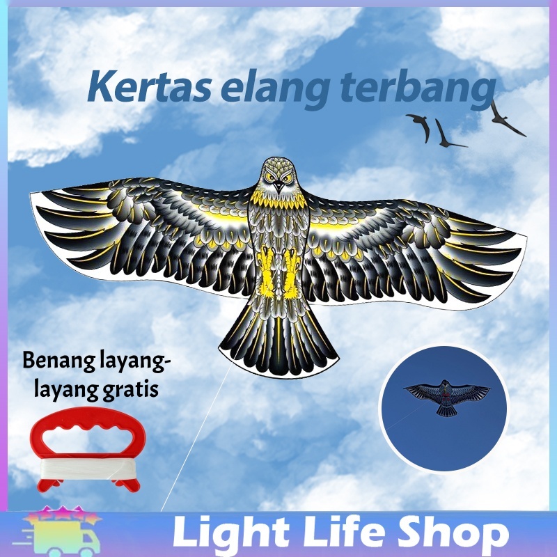 Layangan Elang Jumbo mainan layang layang anak ke layangan naga layangan motif elang 1.4/1.65/1.8 M
