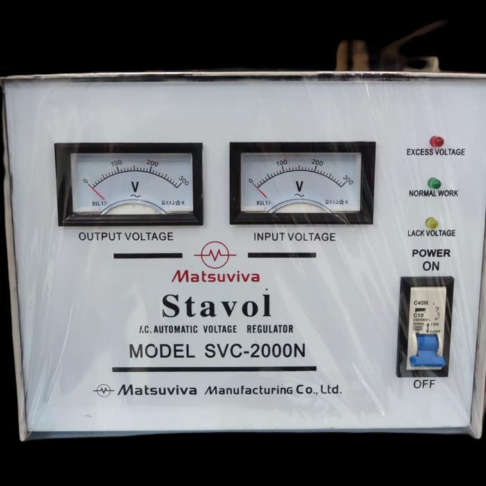 Stavolt / Regulator / Stabilizer Matsuviva SVC-2000N (2000 Watt)