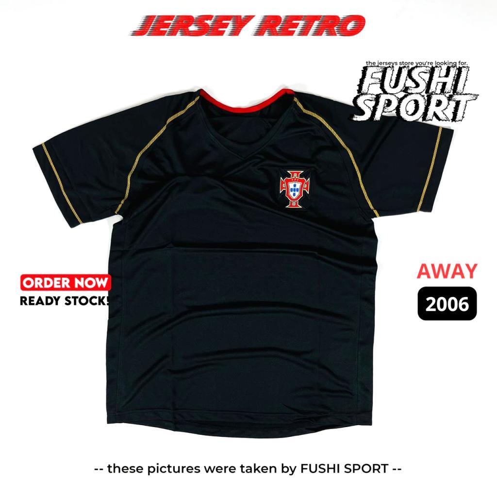 RETRO | Jersey Baju Bola Portugal Away 2006