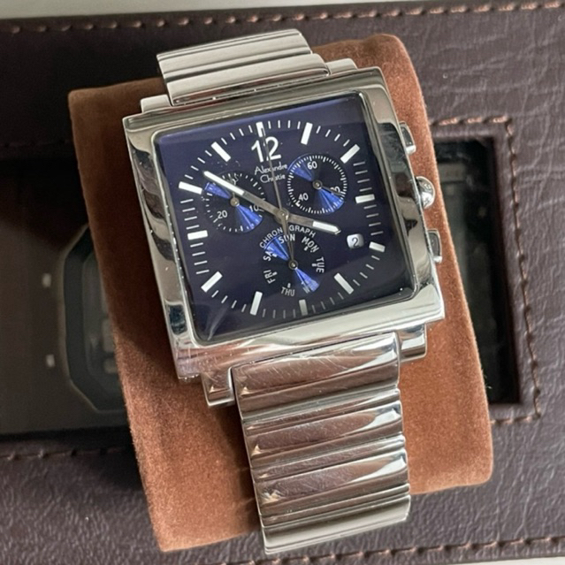 [BUY 1 GET 1] Original Alexandre Christie Quartz Chronograph FREE Jam Marc Ecko Untld Watch