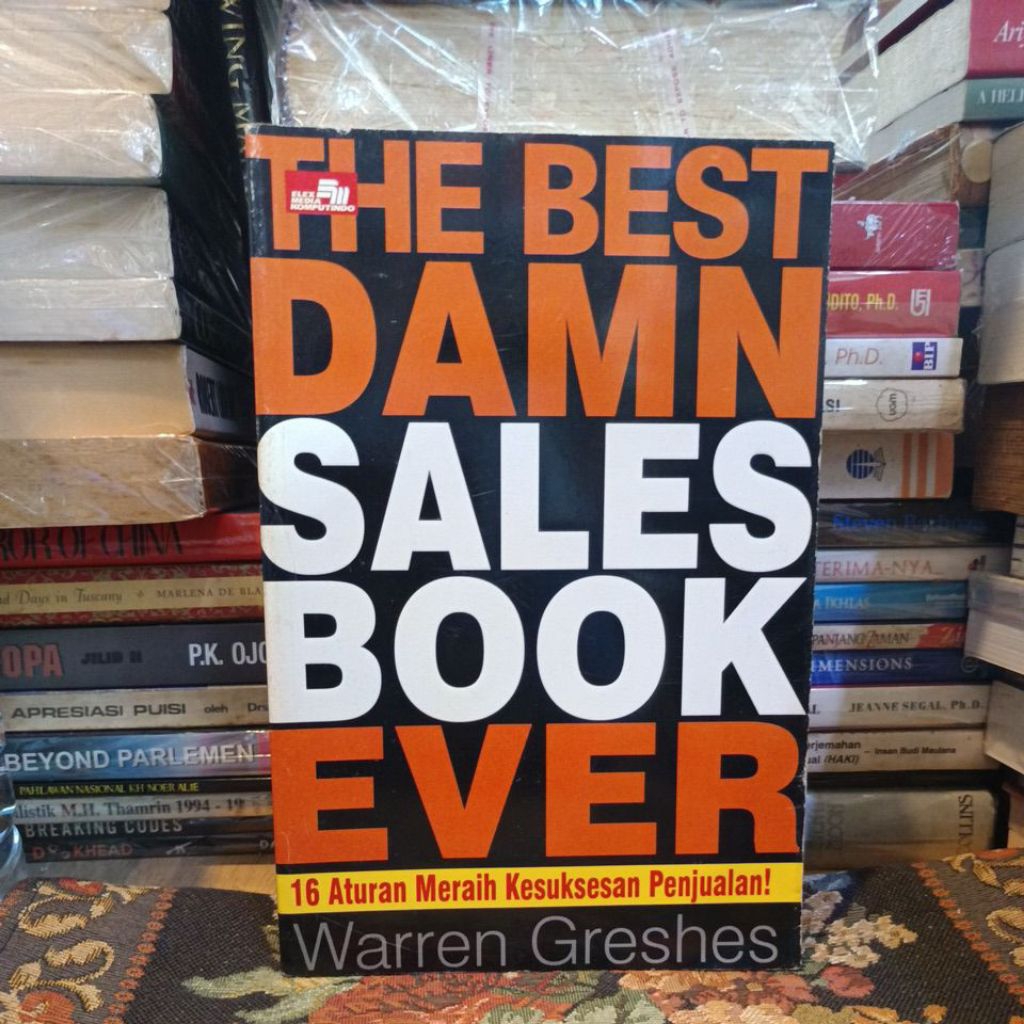 the best damn sales book ever by Warren greshes