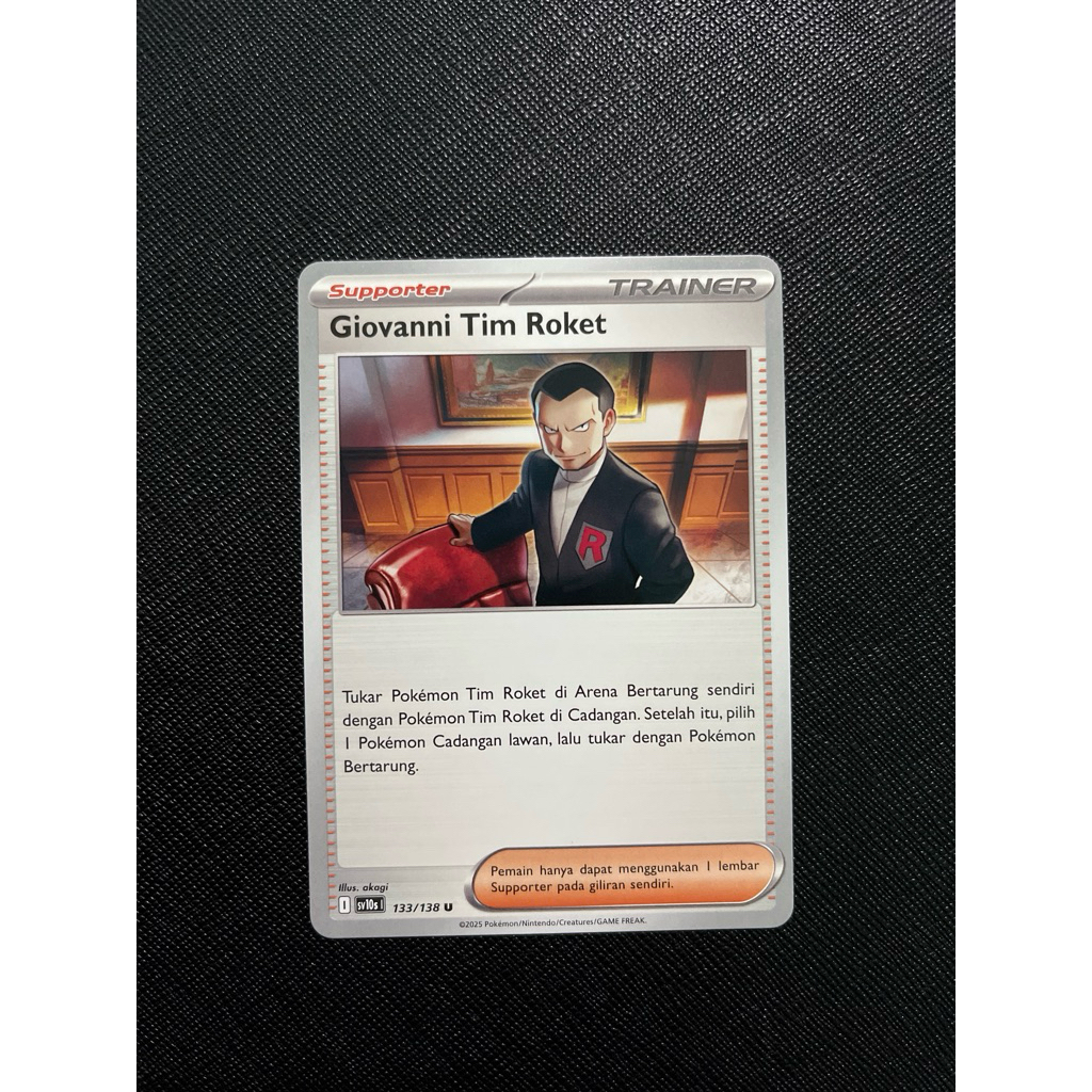 GIOVANNI TIM ROKET - SV10S 133/138