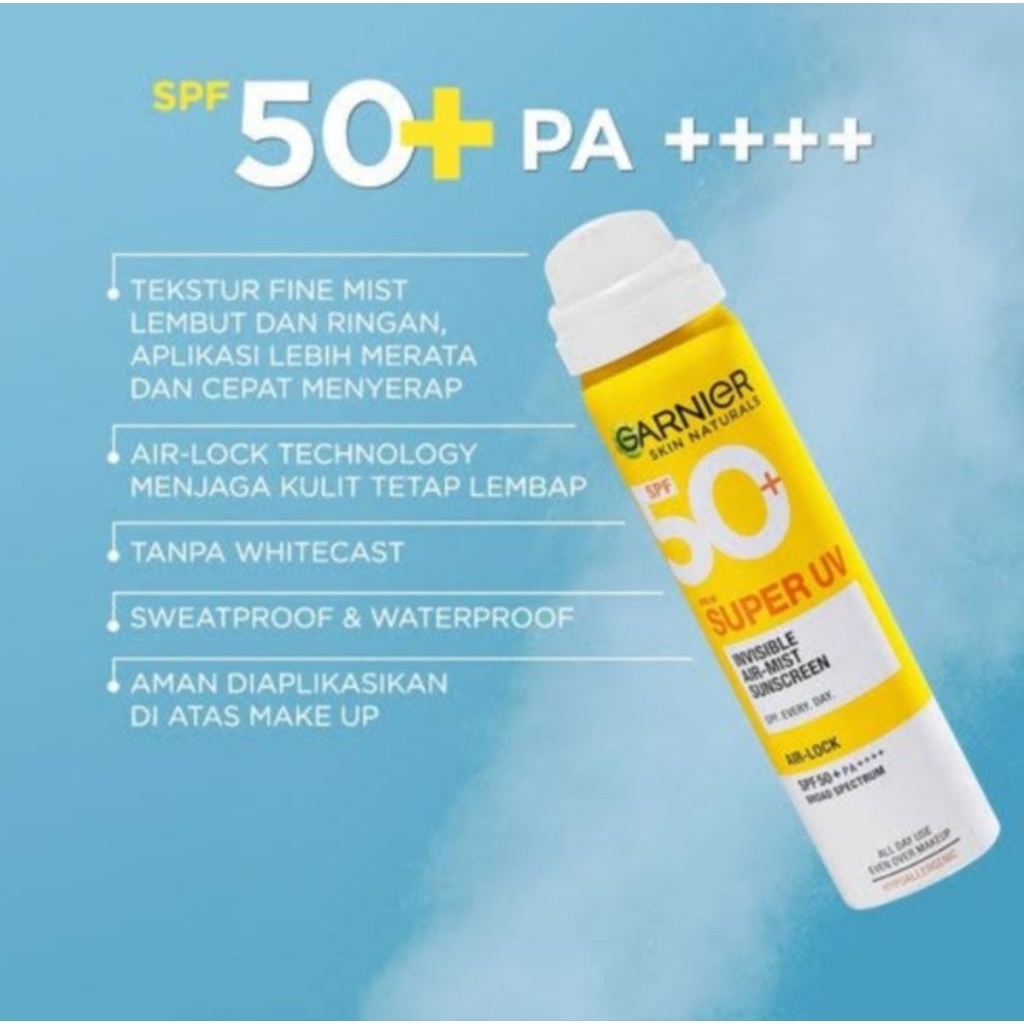 Garnier Sunscreen Spray Spf 50PA+++