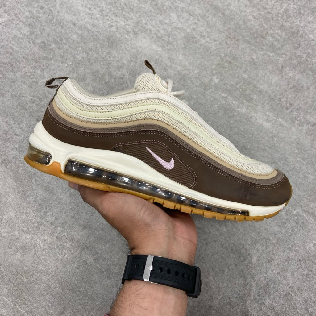 [Size 42] Nike Air Max 97 ‘Muslin Pink Foam’ (DQ8996-200) Second Original Kondisi Mulus Nominus. Har