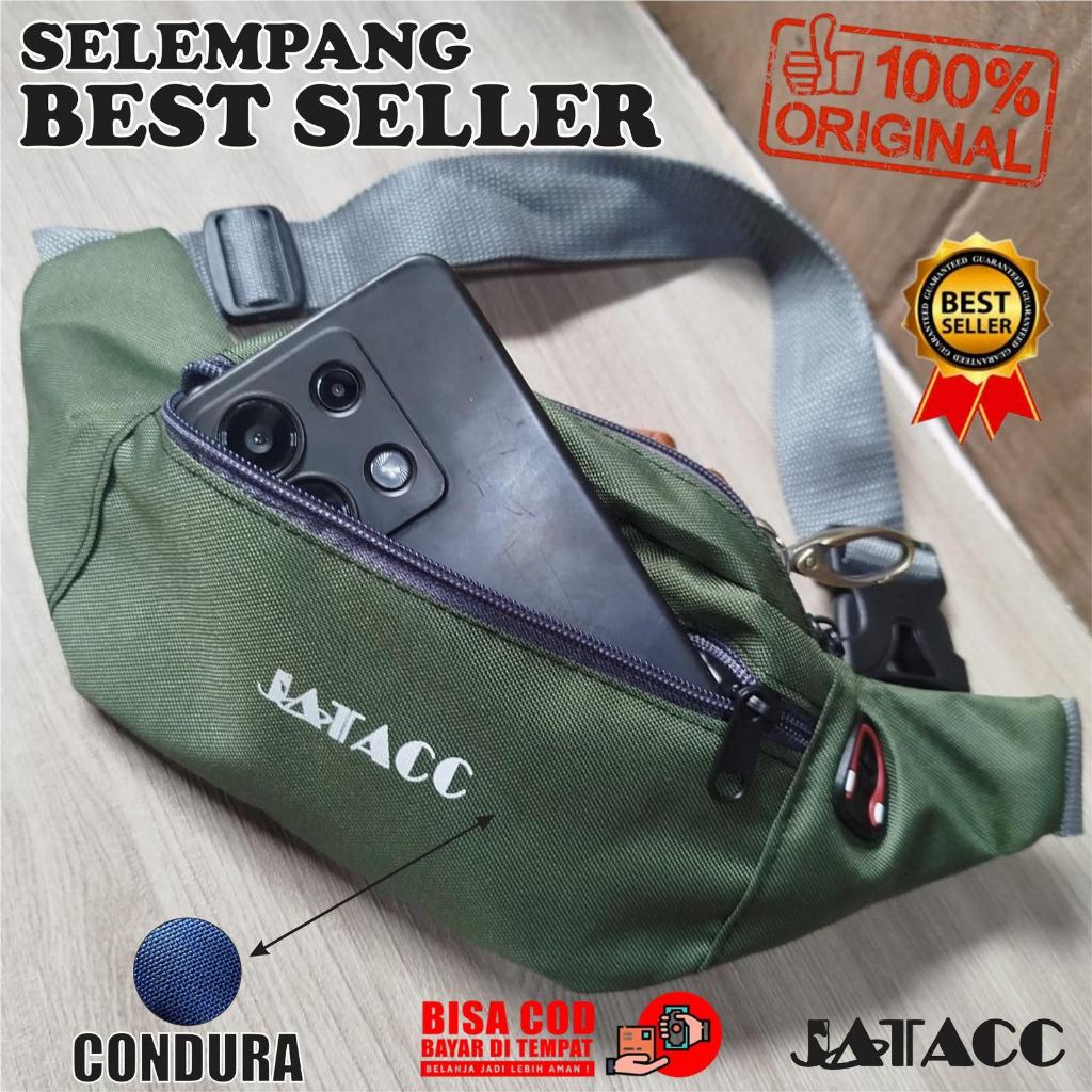 JATACC - Tas Selempang Handbag CONDURA Tas Slingbag Wanita Pria Waistbag