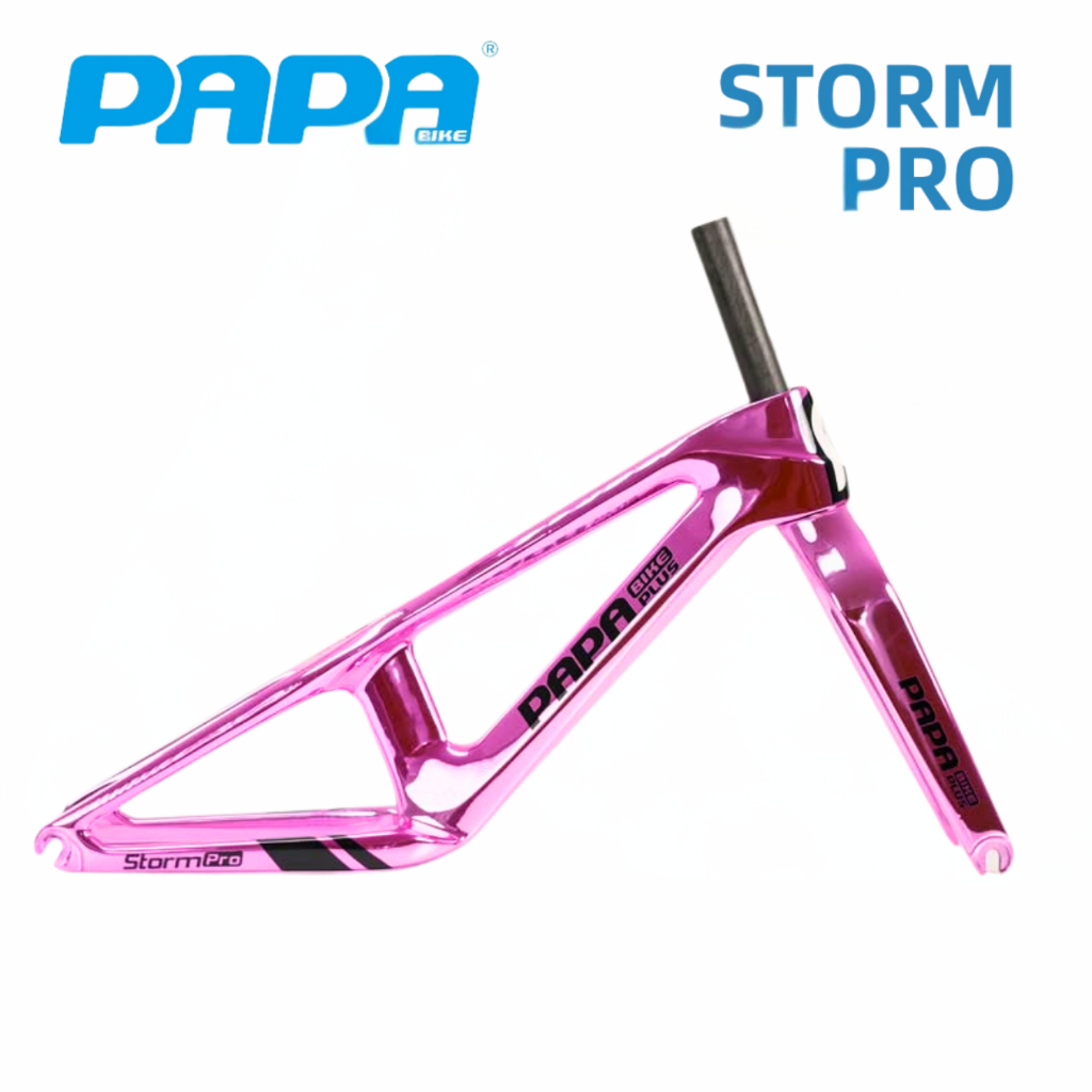 Papabike Storm Pro Frame Sepeda Anak Pushbike Balance Bike Carbon