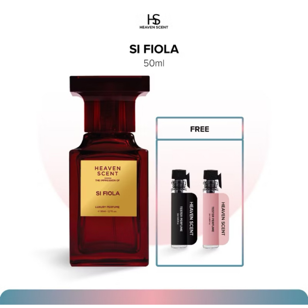 (PRELOVED) Heaven Scent  - Si Fiori isi 50ml (kondisi isi 40%) Parfum regular