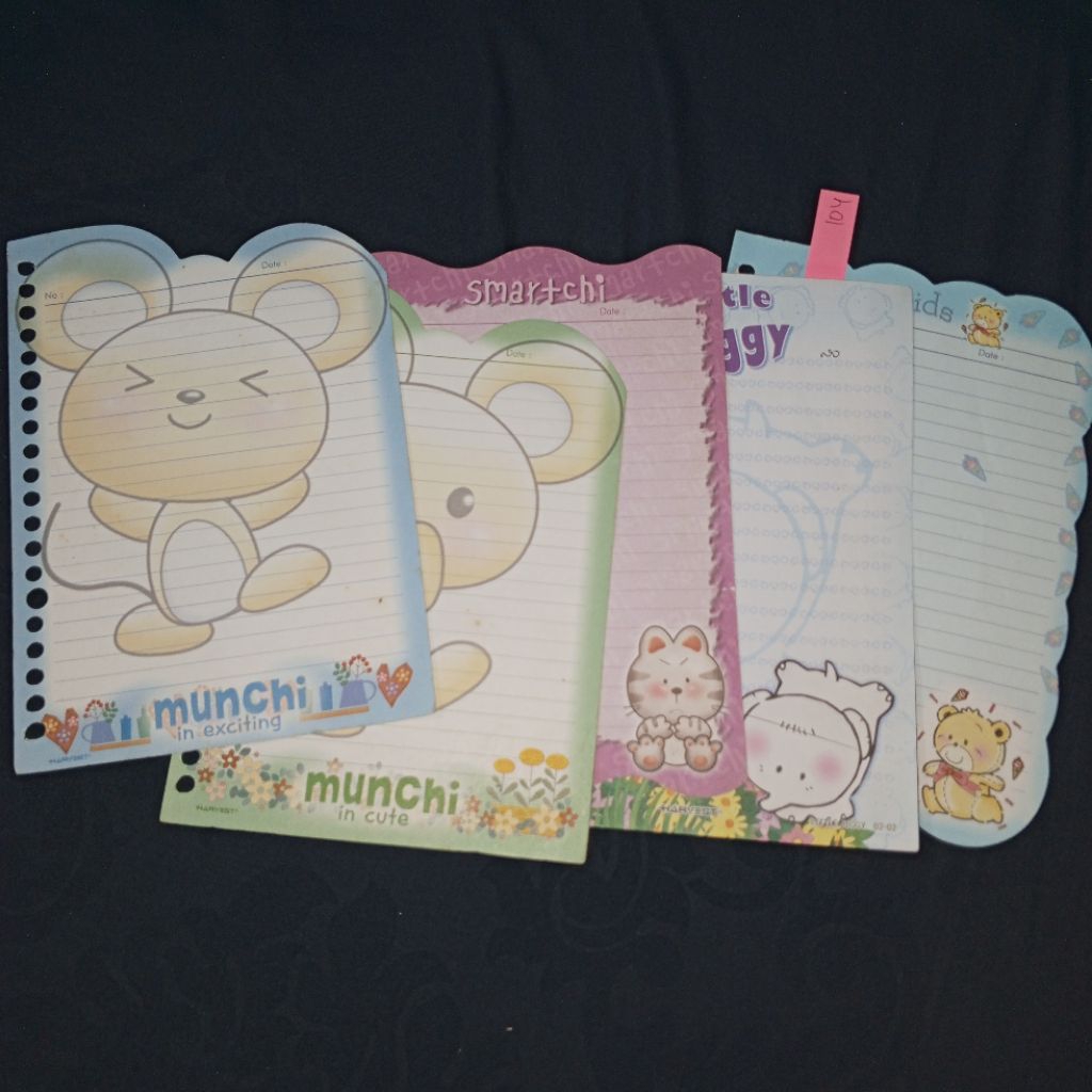 [ HARGA PERLEMBAR - MINIMAL ORDER 5 LEMBAR ] KERTAS BINDER ISI LOOSE LEAF A5 20 RING HARVEST HEWAN L