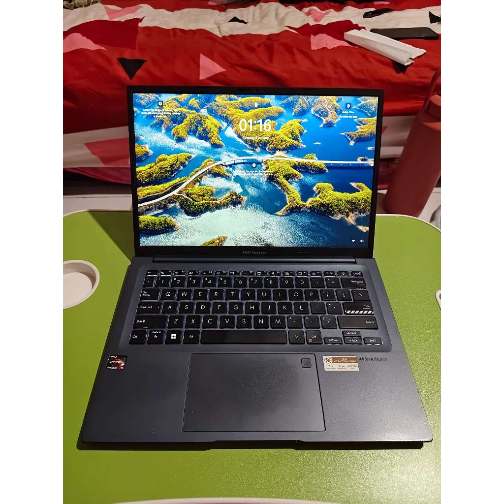 ASUS Vivobook 14X M1403QA Ryzen 5600H 16GB 512GB Bekas Mulus