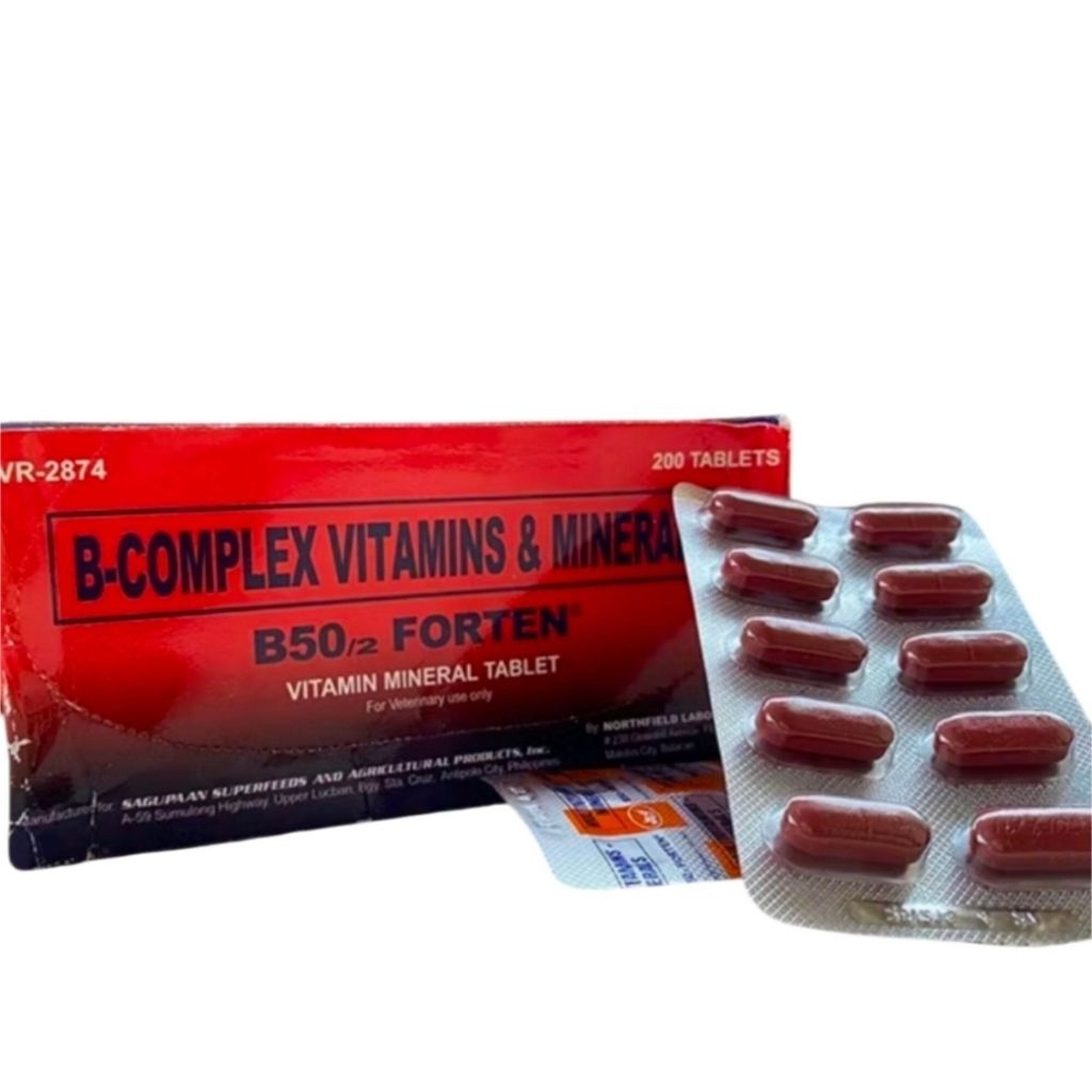 B50 forten b complex vitamin untuk hewan ayam