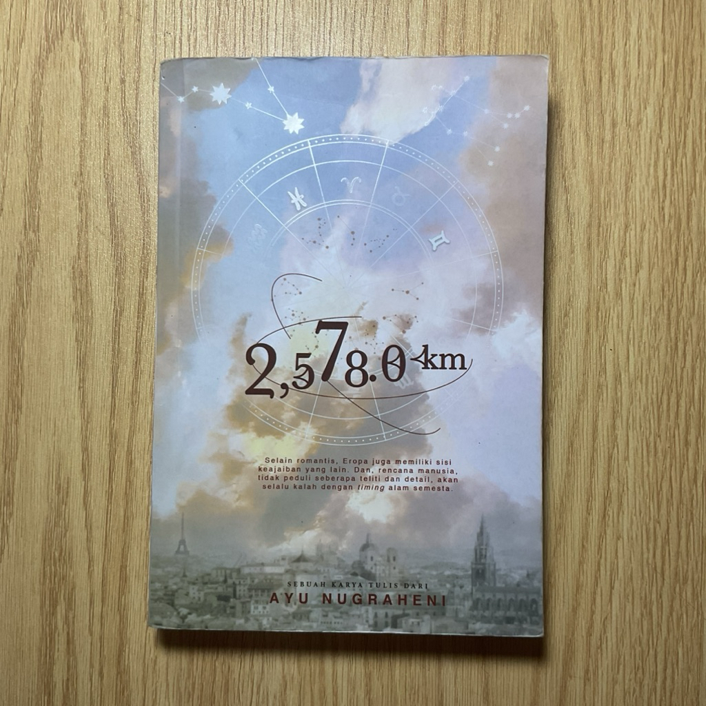 PRELOVED 2,578.0 km by Ayu Nugraheni buku novel